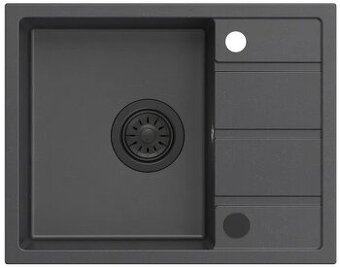 KUCHYŇSKÝ GRANITOVÝ DŘEZ QUADRON PIXO + SIFON