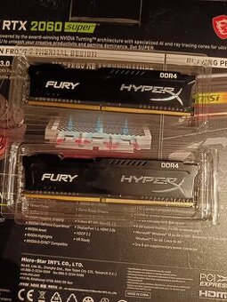 Kingston HyperX Fury Black DDR4 8GB (2x4GB) 2133MHz