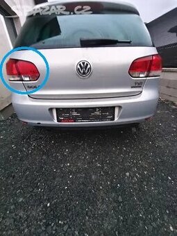 Zadní světla, světla Volkswagen Golf 6 hatchback