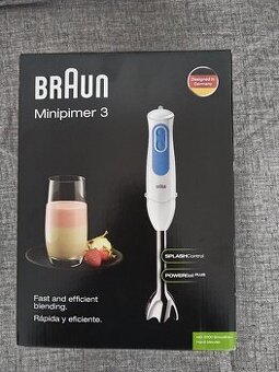 Nový ponorný mixér Braun Multiquick 3