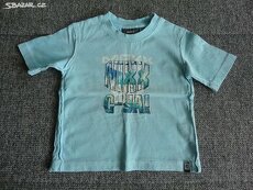 Sv. modré tričko, zn. MEXX, vel. 92 - délka