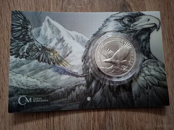 Stříbrná mince orel 1oz číslovaná 2023