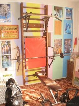 Dřevěné masivní žebřiny / ribstole