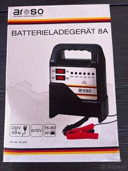 Nabíječka autobaterií 8A 6V/12V rychlonabíjení