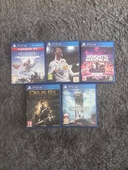 Ps4 hry - cena za vše