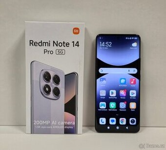 Xiaomi Redmi Note 14 Pro 8GB/256GB 5G Black Nový