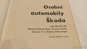 Škoda veterán 440 445 450 Octavia Felicia údržba opravy popi