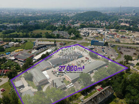 Prodej skladového areálu (27.000 m2), ulice Betonářská, Ostr