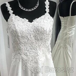 NOVÉ svatební šaty LERO - 1