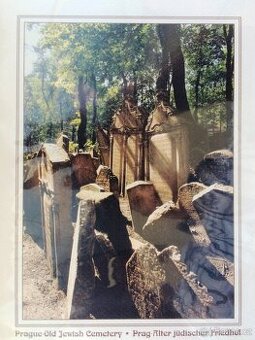 Prague Old Jewish Cementery - Grafické listy