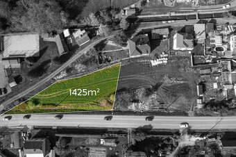 Prodej pozemku k bydlení, 1425 m2, Bušín - 1