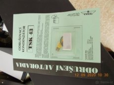 Odrušovací kondenzátory TSK 43 a TSK 44 - 1