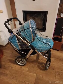Prodám kočárek pro dvě děti BabyStyleOyster Max Tandem - 1