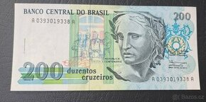200 Cruzeiros, Brazílie, UNC - 1