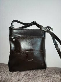 Kabelka crossbody kožená Paolo Peruzzi - 1