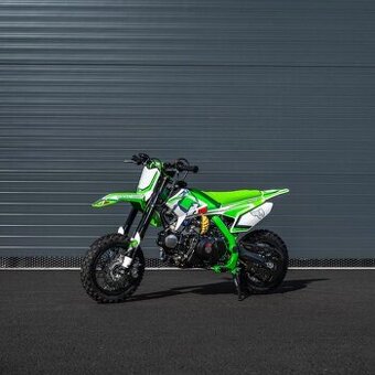 Pitbike Leramotors Thunder 70ccm, kola 10/10, zeleny