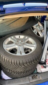 Alu kola mercedes benz vel17 zimni 245/45 matador pneu 8mm