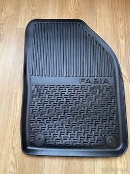 Koberec řidiče a spolujezdce Fabia 3
