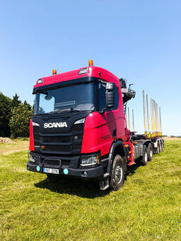 SCANIA R500 6X6 (lesovůz)