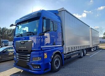 MAN TGX 510 6x2 - velkoobjemová souprava průjezdná