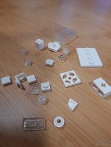 Nahradni dily Lego - bila, čirá