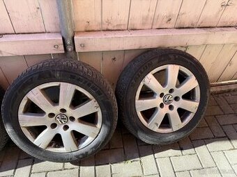 Alu kola 5x112 zimní pneu r16