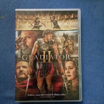 Gladiátor 2 na DVD cz dabing