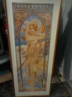 Velkoformátové obrazy Alfonse Muchy