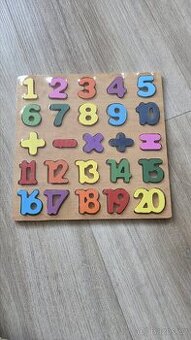 Dětské 3D dřevěné puzzle