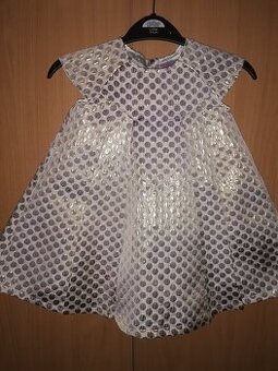 Zlaté sváteční šatičky vel.86