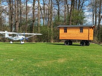 Zahradní domek na kolech, chatička,