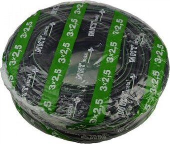 Prodám nový kabel CYKY -J 3x2,5