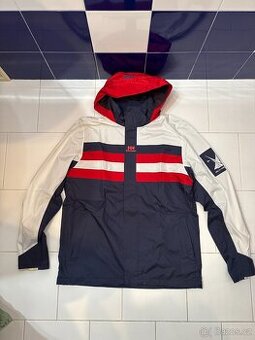 Pánská nepromokavá bunda Helly Hansen | Vel. L | modro-bílá