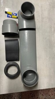 HAAS DN 90/110, připojovací trubka pro závěsné WC