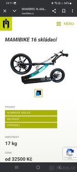 Elektrická kolobezka MAMIBIKE