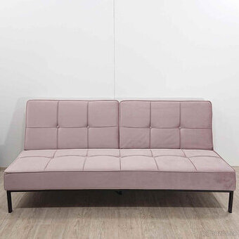 Růžová rozkládací pohovka Perugia Actona