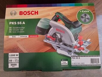 Ruční okružní pila Bosch PKS 55 A + náhradní kotouč