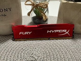 KINGSTON 8GB DDR3-1866MHz HyperX Fury Red HX318C10FR/8