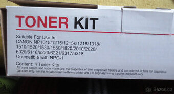 Tonery do tiskárny Canon - 1