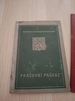 Pracovní průkaz Československo