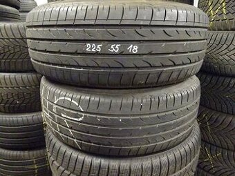 Letní pneu Bridgestone Dueler, 225/55/18, 2 ks, 6 mm
