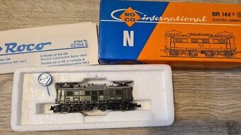 Vláčky N - BR 144 - elektrická lokomotiva