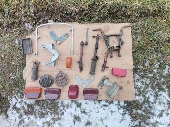 Jawa CZ díly úklid