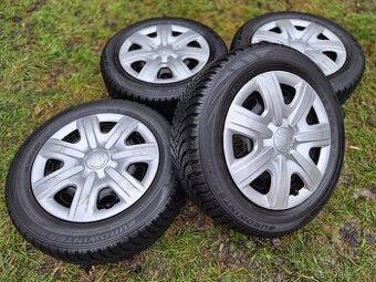 Kompletní zimní ocelová kola ŠKODA - 185/60 R14 - 5x100