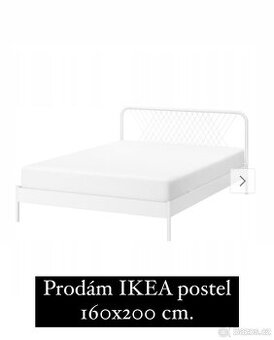 Manželská postel 160x200cm