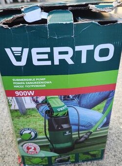 Verto ponorné vodní čerpadlo 52G449, 900W, 7500l/hod., 7m