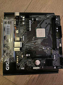 Nový Gigabyte A520M + AMD Ryzen 5 3600 - plná záruka