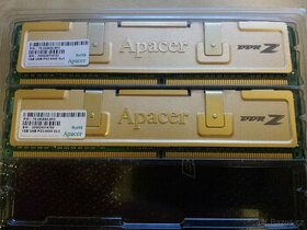 2GB (2x1GB) DDR2 PC2-6400 800MHz CL5 Apacer