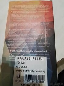 Tvrzené ochrané sklo iPhone 14,13,13Pro