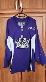 NHL Los Angeles Kings Reebok fialový retro dres (M) - 1